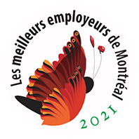 Logo Meilleur employeur Montréal 2021
