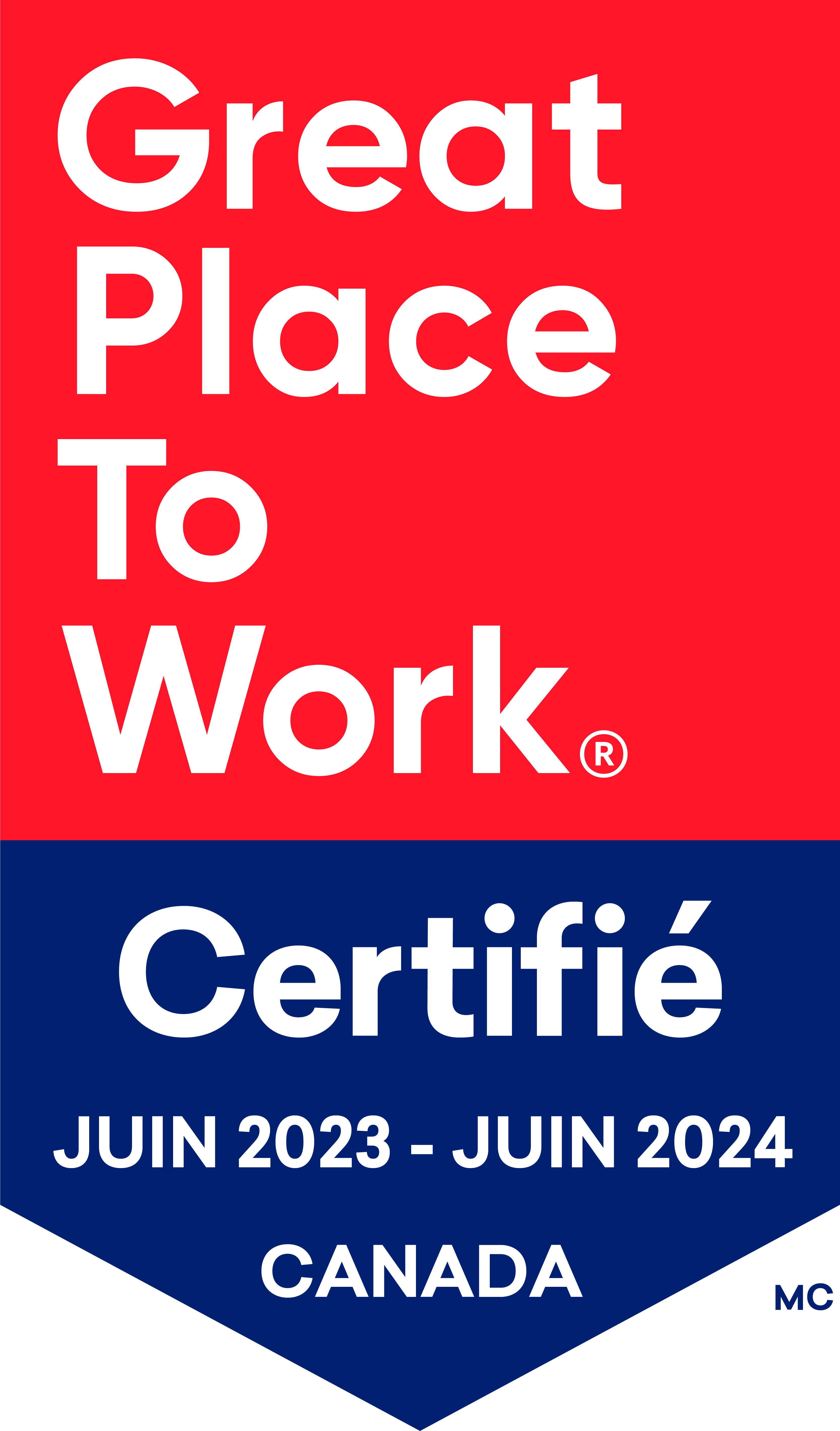 Logo certification Great Place to Work