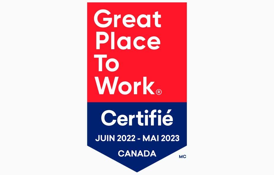 Larochelle, certifié Great Place to Work