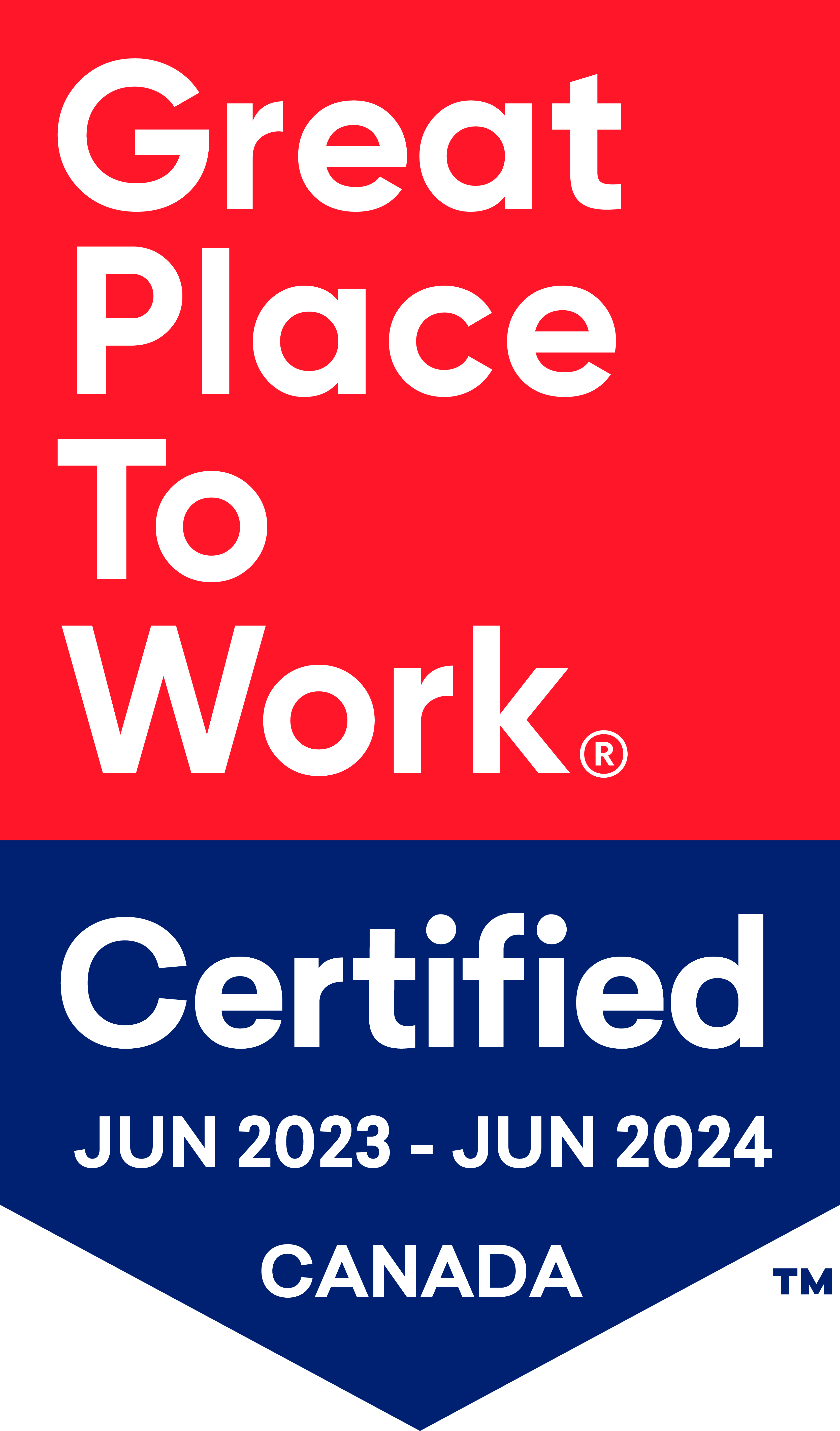 Great Place to Work Certification logo