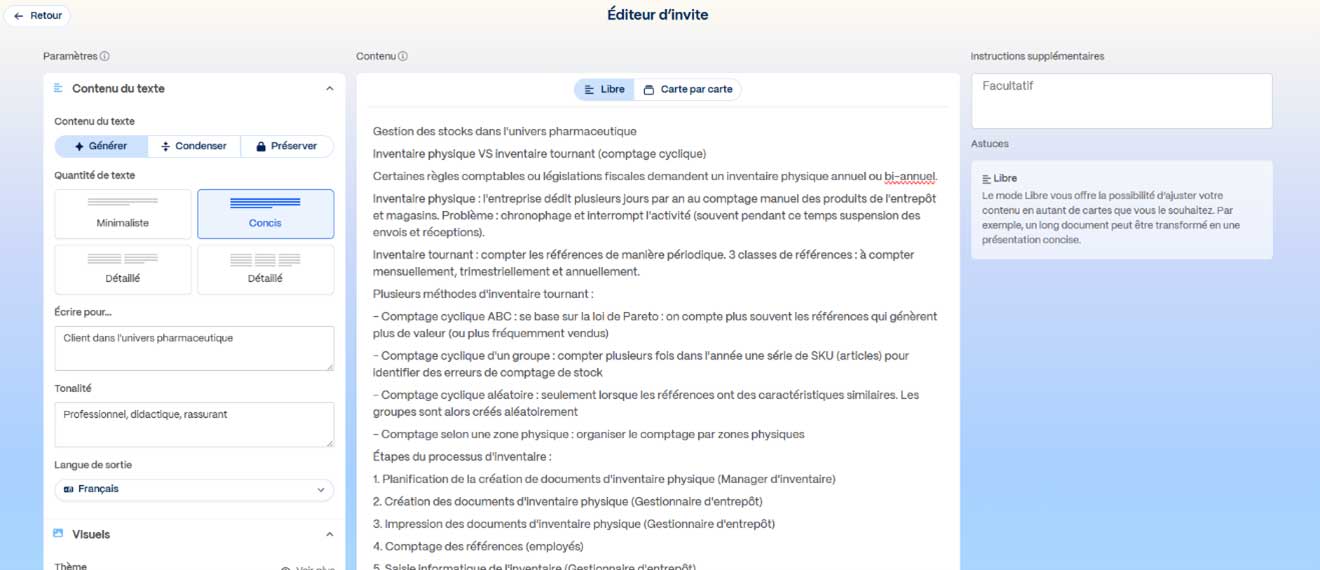Exemple d'utilisation de l'IA avec Gama